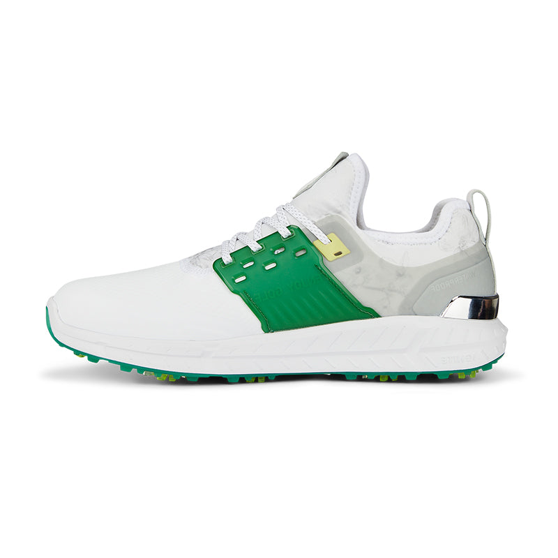 PUMA IGNITE Articulate Azalea Men's Spiked Shoes (White/Green/Silver)