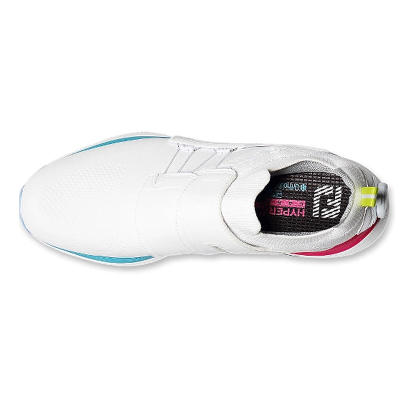 FOOTJOY Hyperflex Carbon Men's Spiked Shoes (White/Blue/Purple)