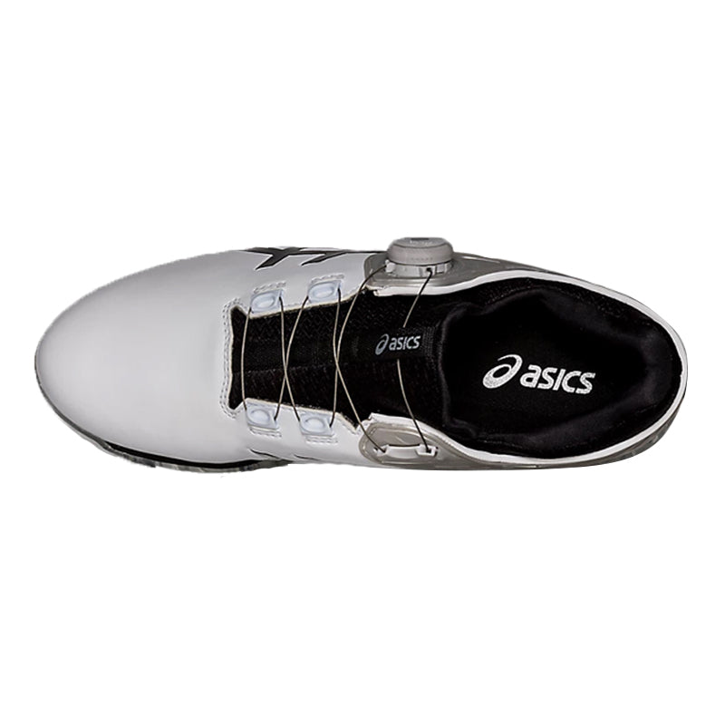 ASICS Gel Ace Pro 5 BOA Men's Spiked Shoes (White/Black)
