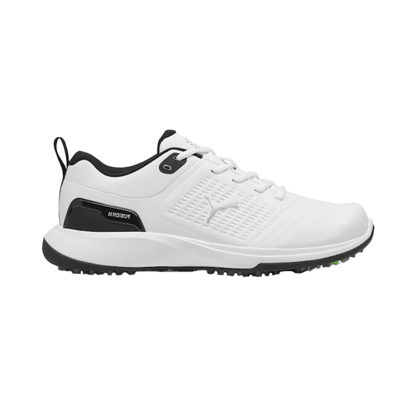 PUMA Fusion Flex Men's Spikeless Shoes (White/Black)
