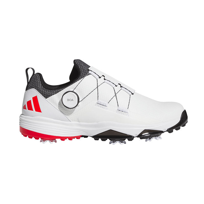 ADIDAS Powerfade BOA Men's Spiked Shoes (White/Black/Red)
