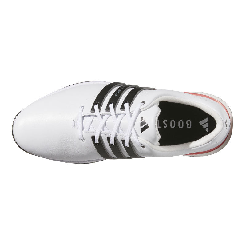 ADIDAS Tour360 24 Men's Spiked Shoes (White/Black/Red)