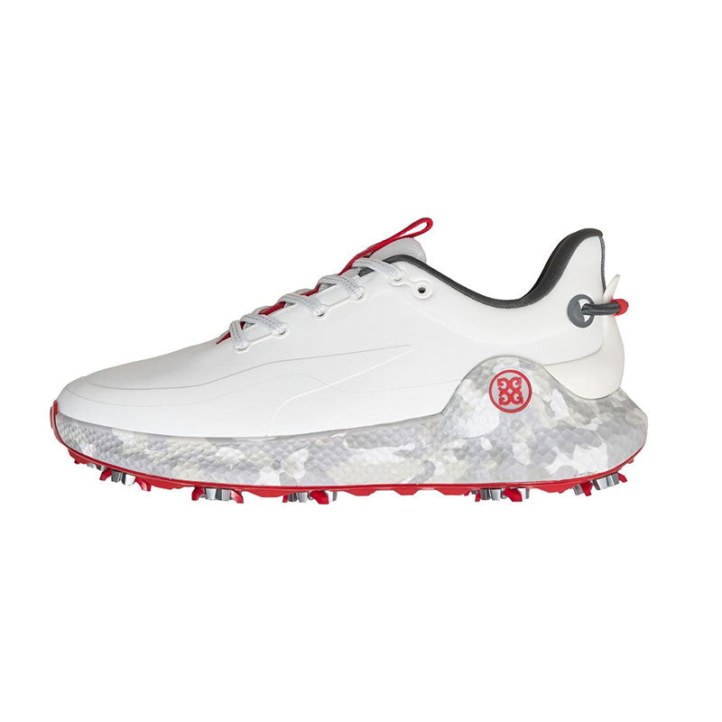 GFORE MG4+ O2 G/LOCK Men's Spiked Shoes (Snow/Charcoal)