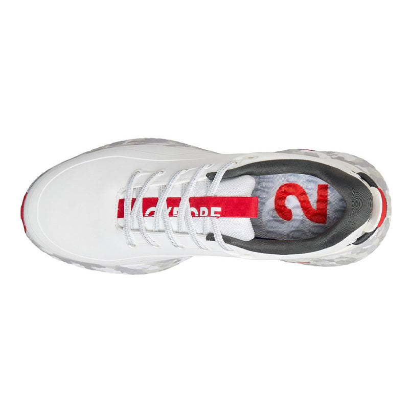 GFORE MG4+ O2 G/LOCK Men's Spiked Shoes (Snow/Charcoal)