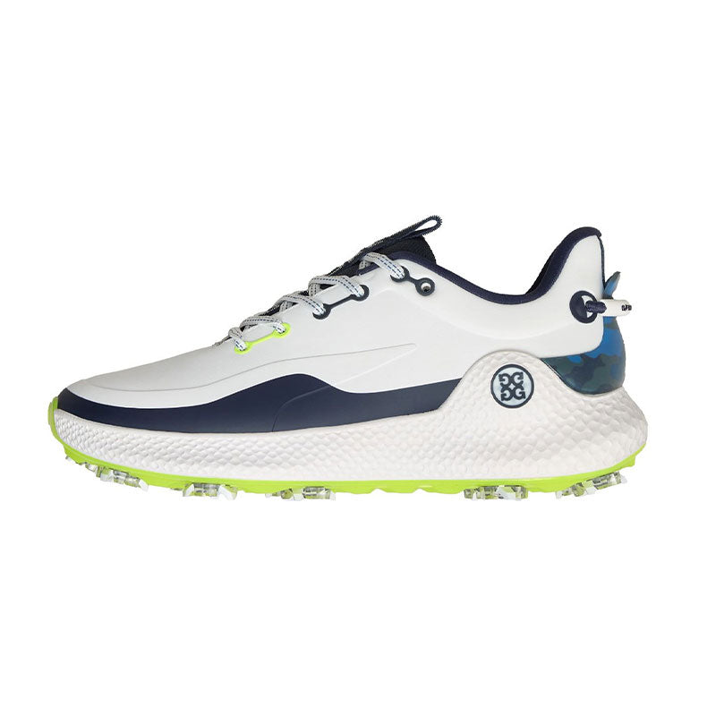 GFORE MG4+ O2 G/LOCK Men's Spiked Shoes (Snow/Twilight)