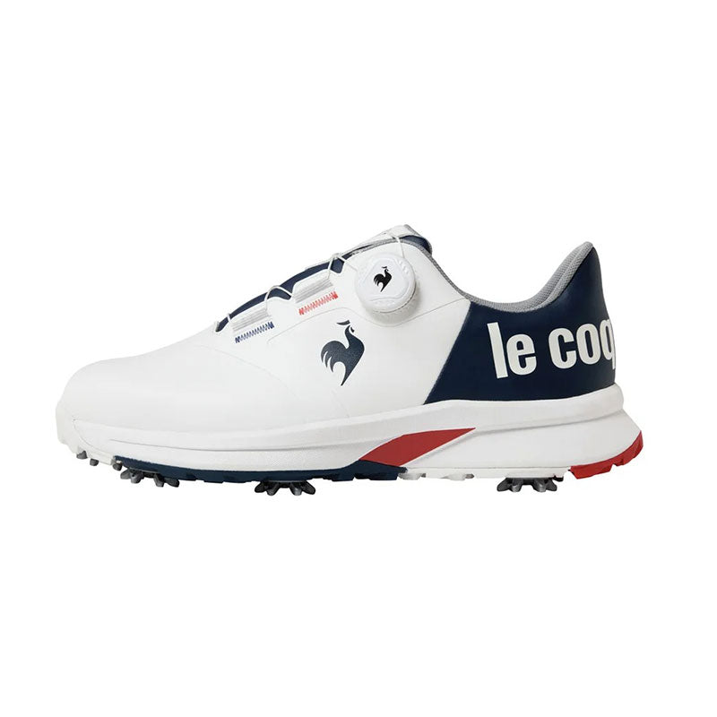 LE COQ SPORTIF GOLF Partour BOA Men's Spiked Shoes (White)