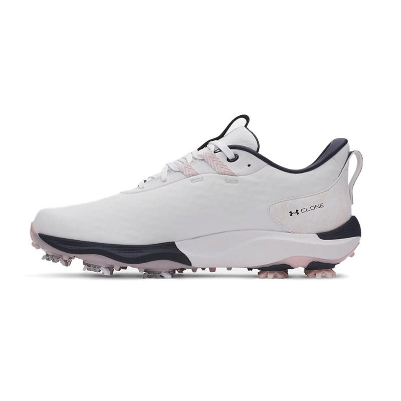 UNDER ARMOUR Drive Pro Clone LE Men's Spiked Shoes (White/Navy)