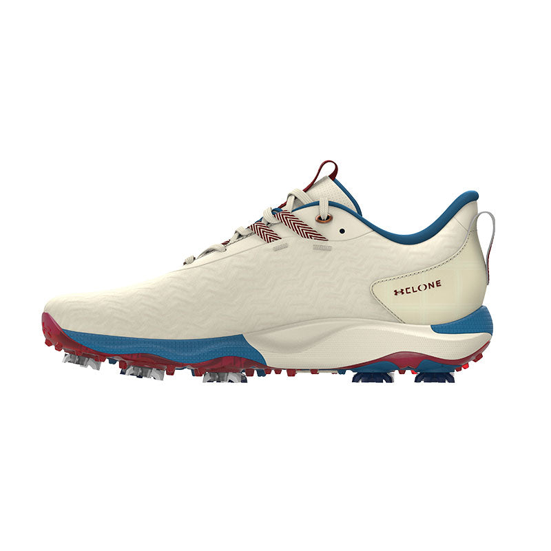 UNDER ARMOUR Drive Pro Clone LE Men's Spiked Shoes (White/Ivy/Copper)