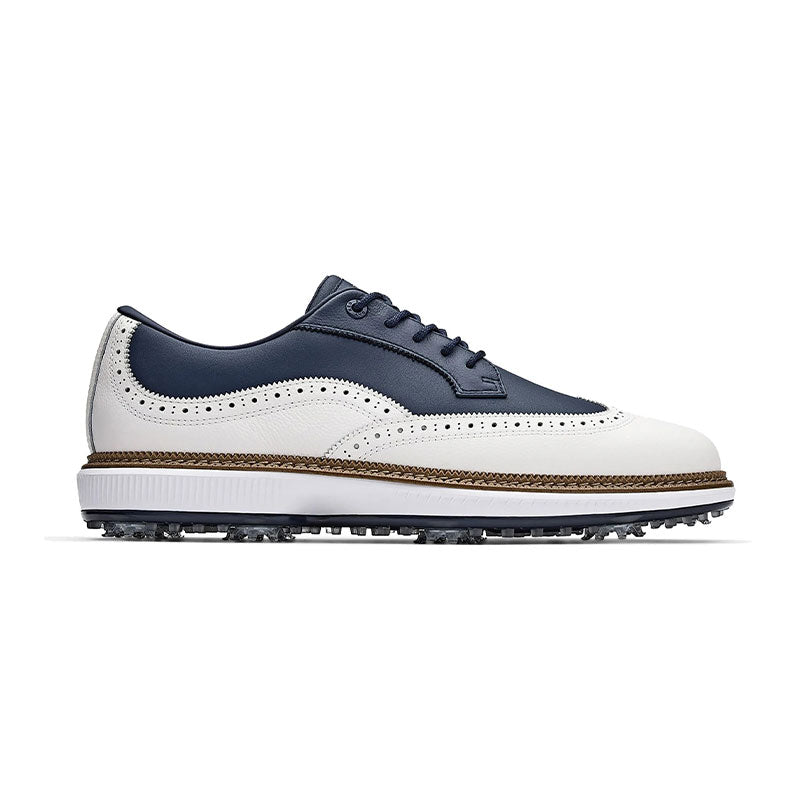 SUN DAY RED Pioneer Magnolia Men's Spiked Shoes (White)
