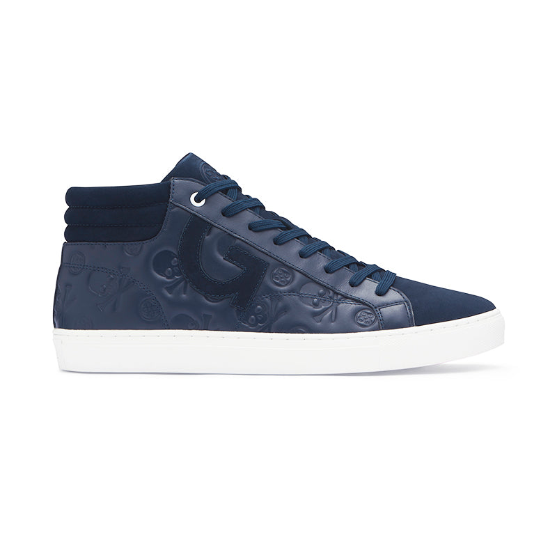 GFORE Debossed Quarter G's Chukka Men's Casual Shoes (Twilight)