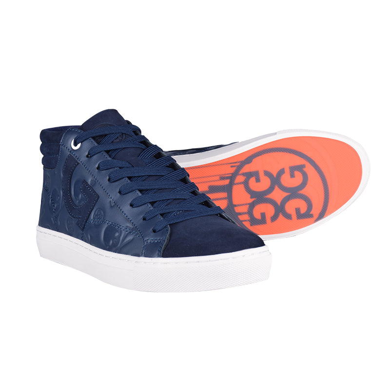GFORE Debossed Quarter G's Chukka Men's Casual Shoes (Twilight)