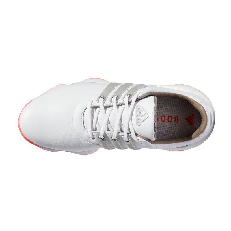 ADIDAS Tour360 22 Women's Spikeless Shoes (White/Silver)