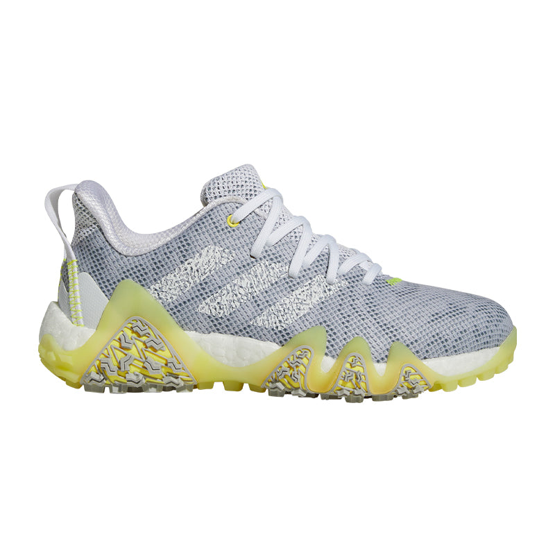 ADIDAS CodeChaos 22 Women's Spikeless Shoes (White/Silver/Yellow)