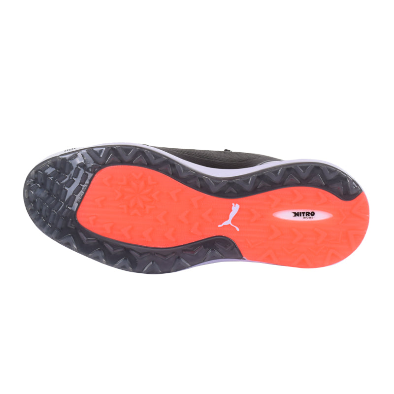 PUMA Alphacat Nitro Men's Spikeless Shoes (Black/Silver/Red)