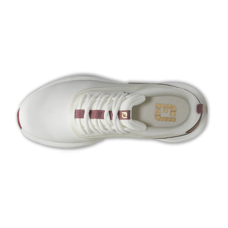 FOOTJOY Performance Women's Spikeless Shoes (Cream/Leopard)