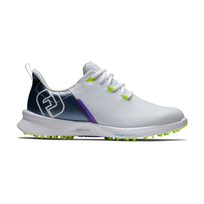 FOOTJOY Fuel Sport Women's Spikeless Shoes (Navy/White/Green)