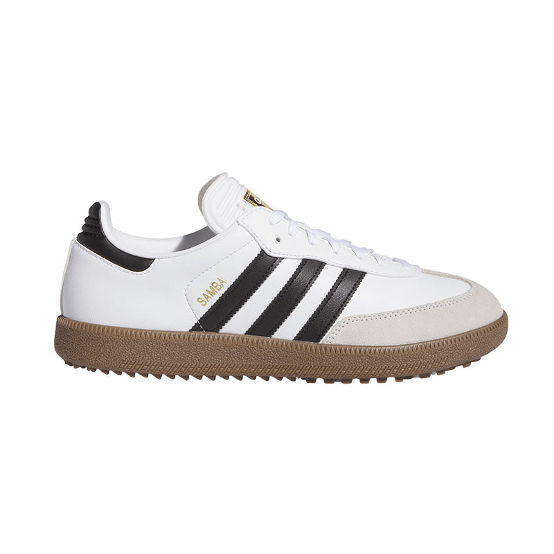 ADIDAS Samba Unisex Spikeless Shoes (White/Black)