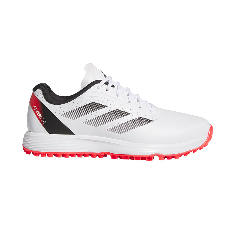 ADIDAS Adizero Junior Spikeless Shoes (White/Red/Black)