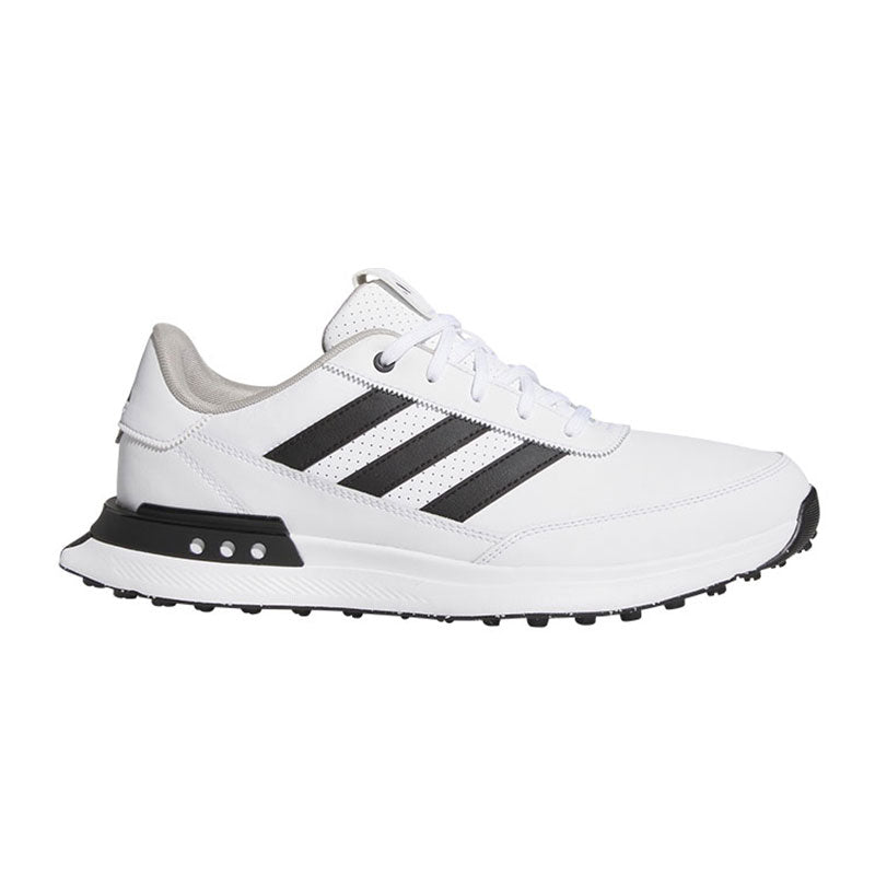 ADIDAS S2G 24 Leather Men's Spikeless Shoes (White/Black)