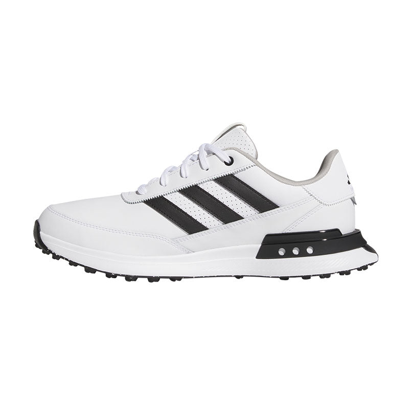 ADIDAS S2G 24 Leather Men's Spikeless Shoes (White/Black)