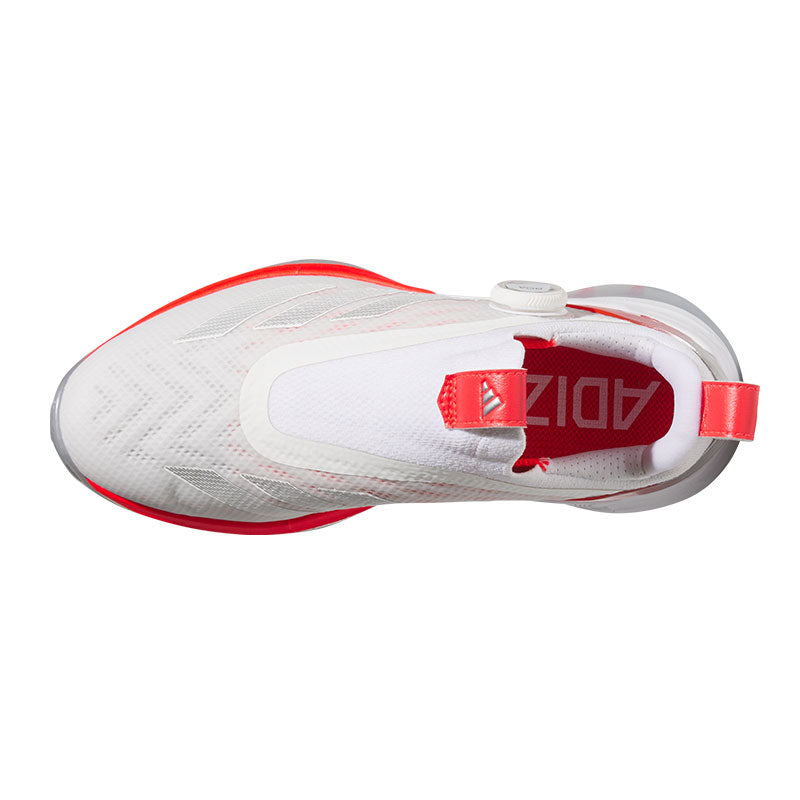 ADIDAS Adizero ZG BOA Women's Spikeless Shoes (White/Silver/Red)