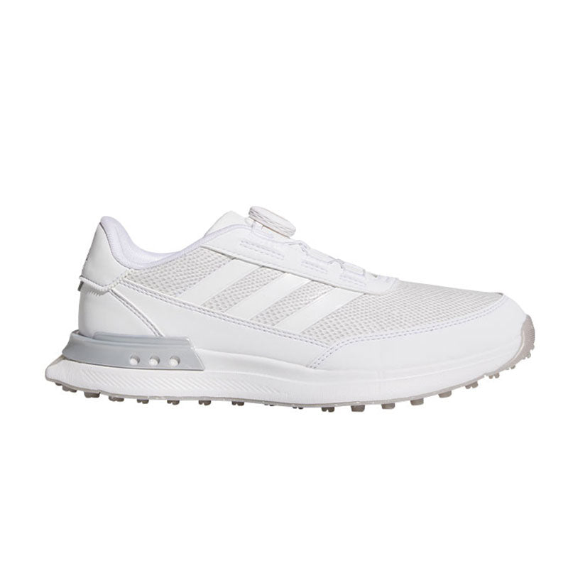 ADIDAS S2G 24 Leather Women's Spikeless Shoes (White/Silver)