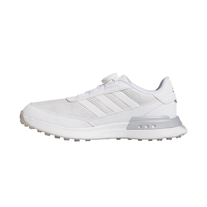 ADIDAS S2G 24 Leather Women's Spikeless Shoes (White/Silver)
