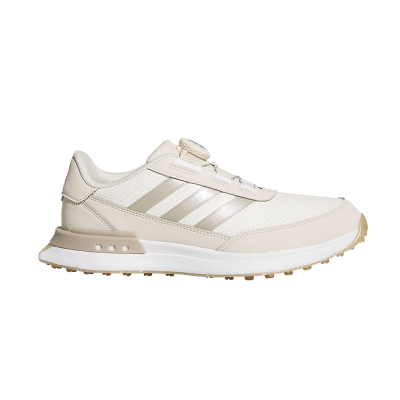 ADIDAS S2G 24 Leather Women's Spikeless Shoes (Aluminium/Gum)