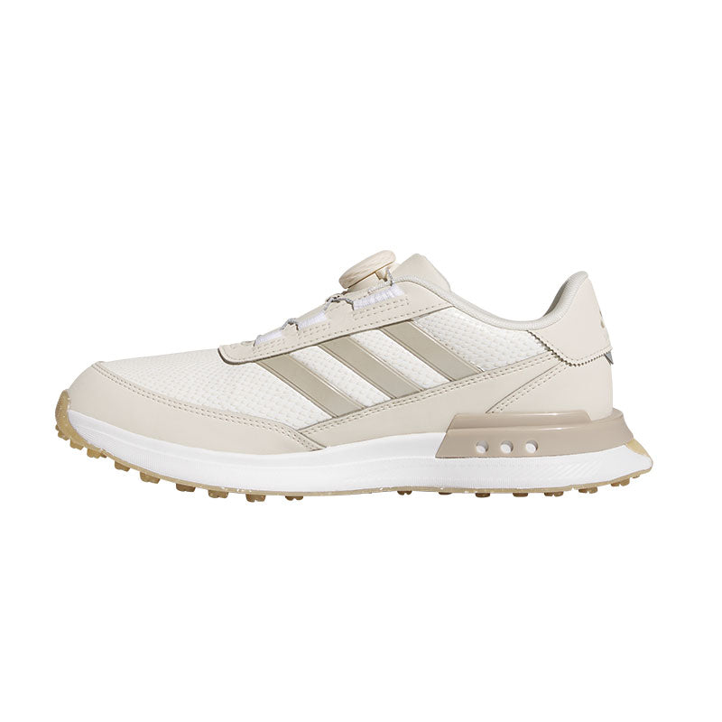 ADIDAS S2G 24 Leather Women's Spikeless Shoes (Aluminium/Gum)