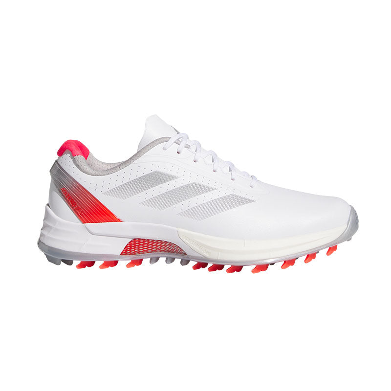 ADIDAS Adizero ZG BOA Women's Spikeless Shoes (White/Silver/Red)