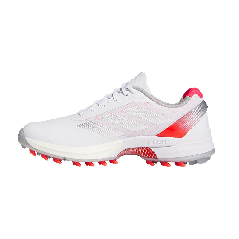 ADIDAS Adizero ZG BOA Women's Spikeless Shoes (White/Silver/Red)