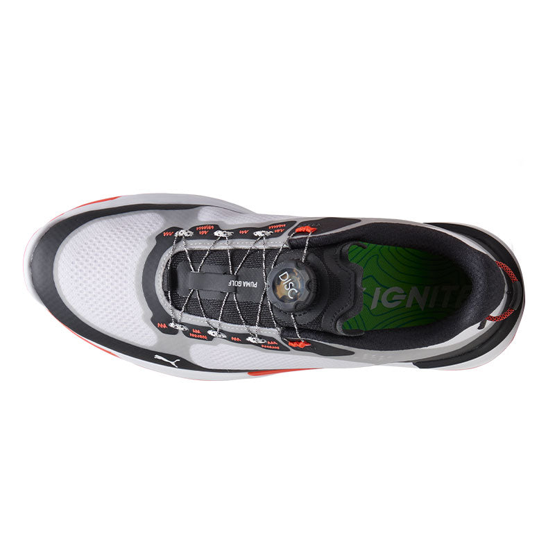 PUMA IGNITE ELEVATE 2 BOA Men's Spikeless Shoes (White/Black)