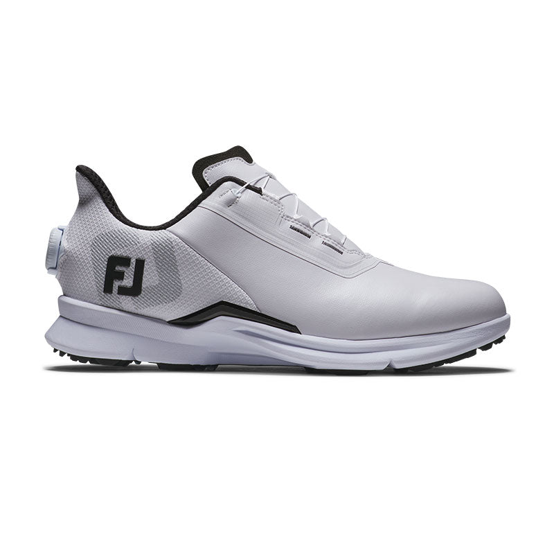 FOOTJOY Fuel BOA Men's Spikeless Shoes (White/White)