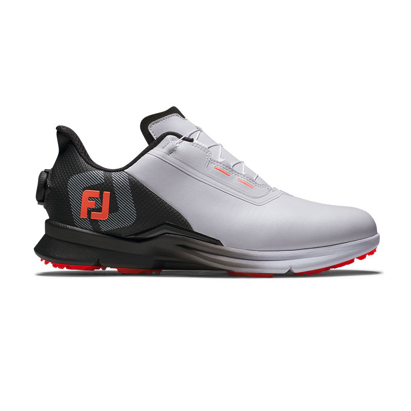 FOOTJOY Fuel BOA Men's Spikeless Shoes (White/Black)