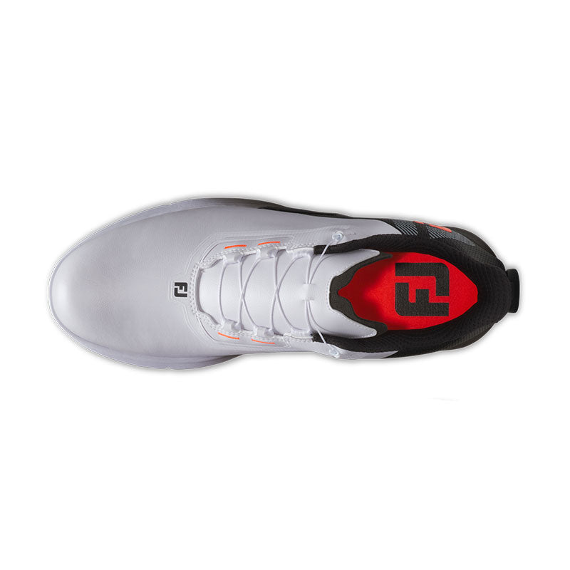 FOOTJOY Fuel BOA Men's Spikeless Shoes (White/Black)