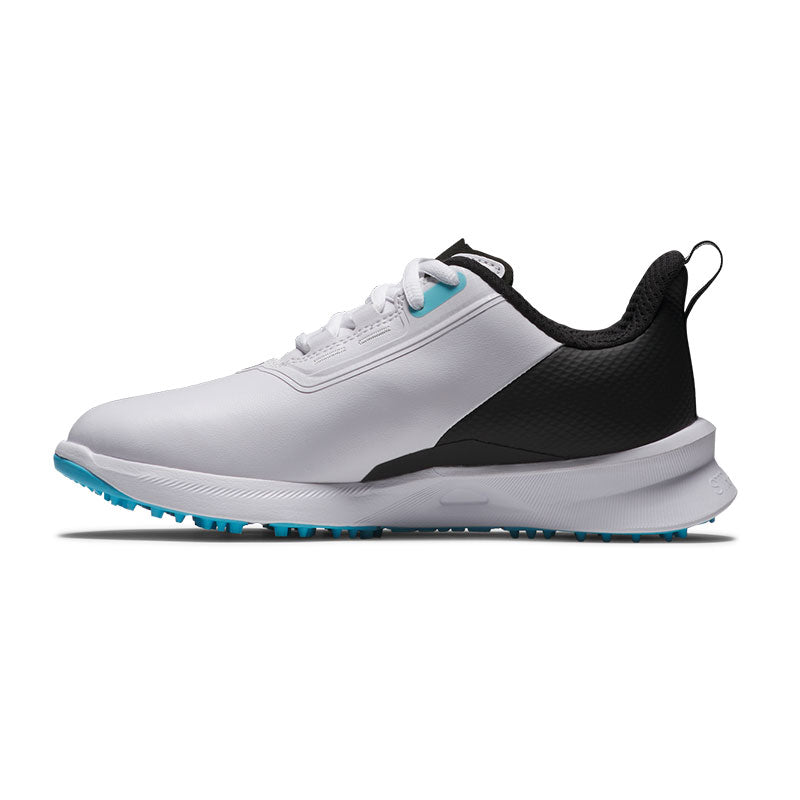 FOOTJOY Fuel Junior Spikeless Shoes (White/Black/Blue)