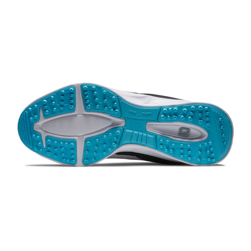 FOOTJOY Fuel Junior Spikeless Shoes (White/Black/Blue)