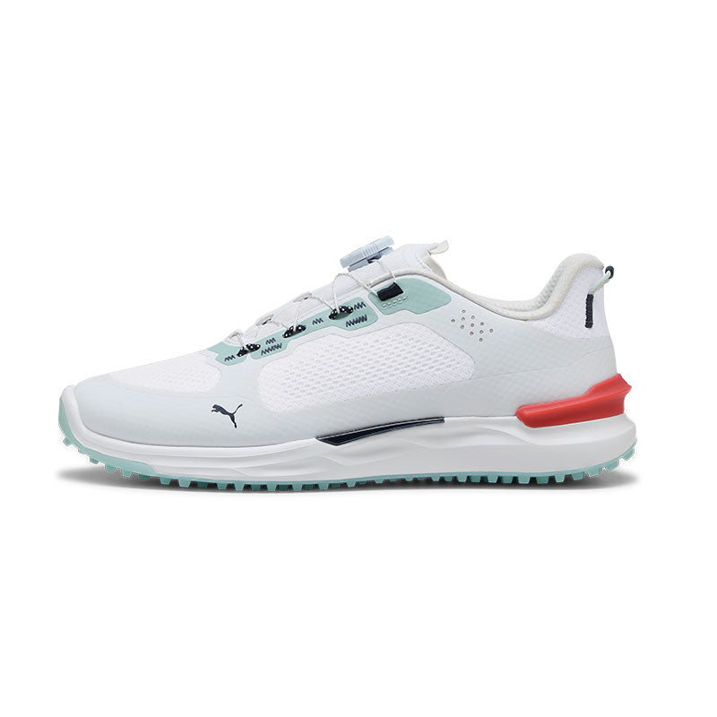 PUMA IGNITE ELEVATE 2 BOA Men's Spikeless Shoes (White/Mint)