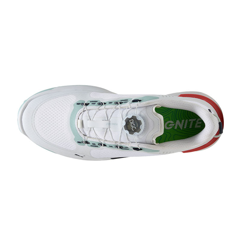 PUMA IGNITE ELEVATE 2 BOA Men's Spikeless Shoes (White/Mint)