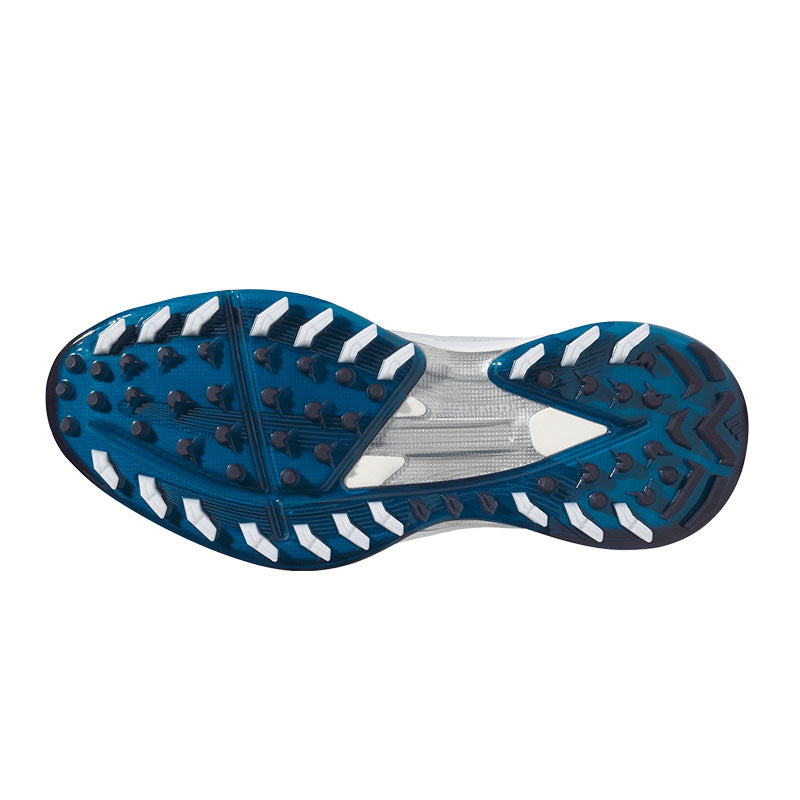 ADIDAS Adizero ZG Lo BOA Men's Spikeless Shoes (White/Indigo/Silver)