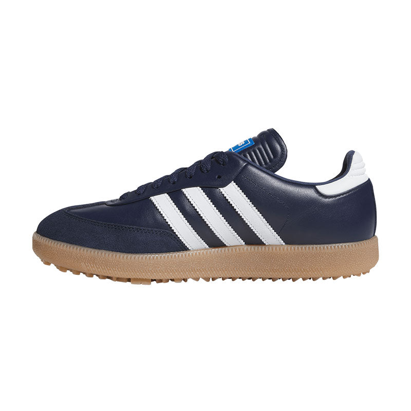 ADIDAS Originals Samba Unisex Spikeless Shoes (Indigo/White/Blue)