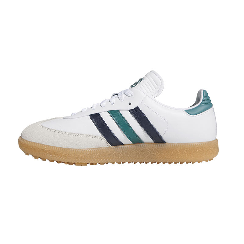 ADIDAS Samba Unisex Spikeless Shoes (White/Indigo/Preloved Ink)