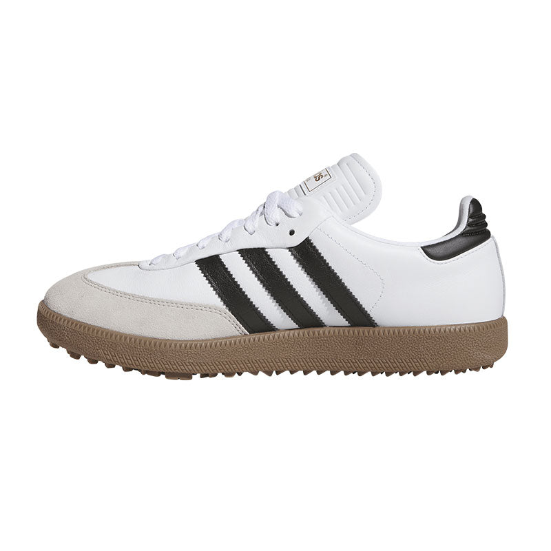 ADIDAS Originals Samba Unisex Spikeless Shoes (White/Black/Gum)