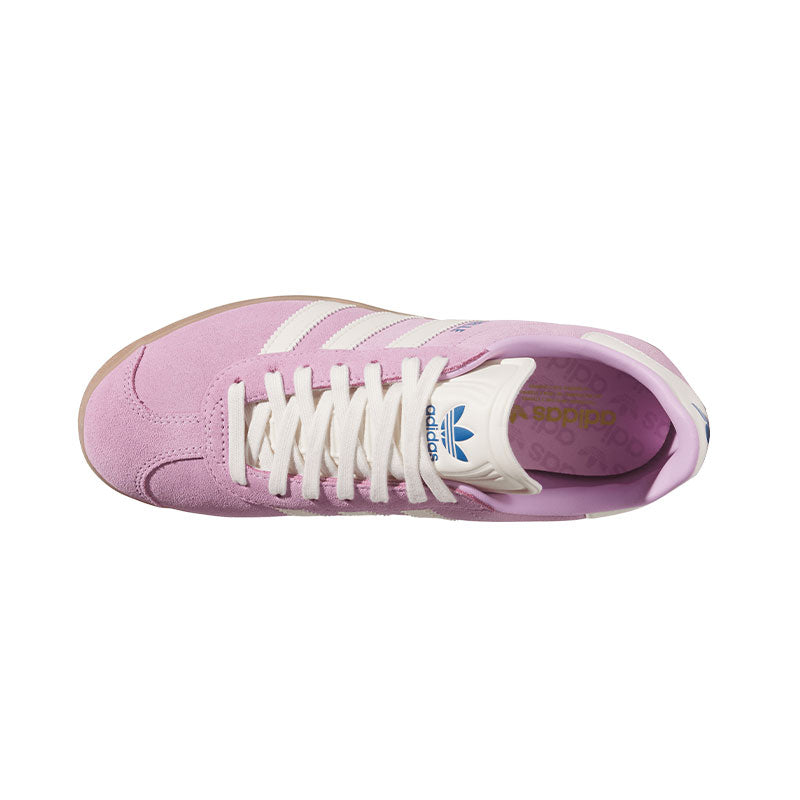 ADIDAS Gazelle Women's Spikeless Shoes (Lilac/White/Blue)