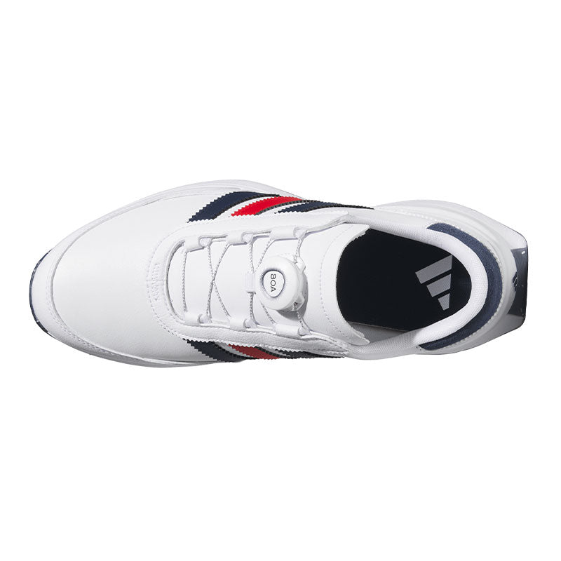 ADIDAS S2G BOA Men's Spikeless Shoes (White/Navy/Red)