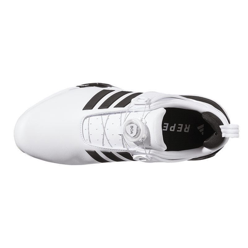 ADIDAS Adipower 26 BOA Men's Spikeless Shoes (White/Black/Silver)