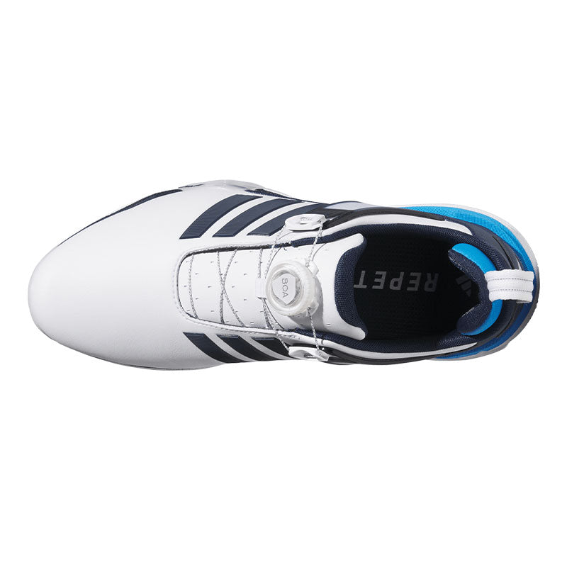 ADIDAS Adipower 26 BOA Men's Spikeless Shoes (White/Navy)