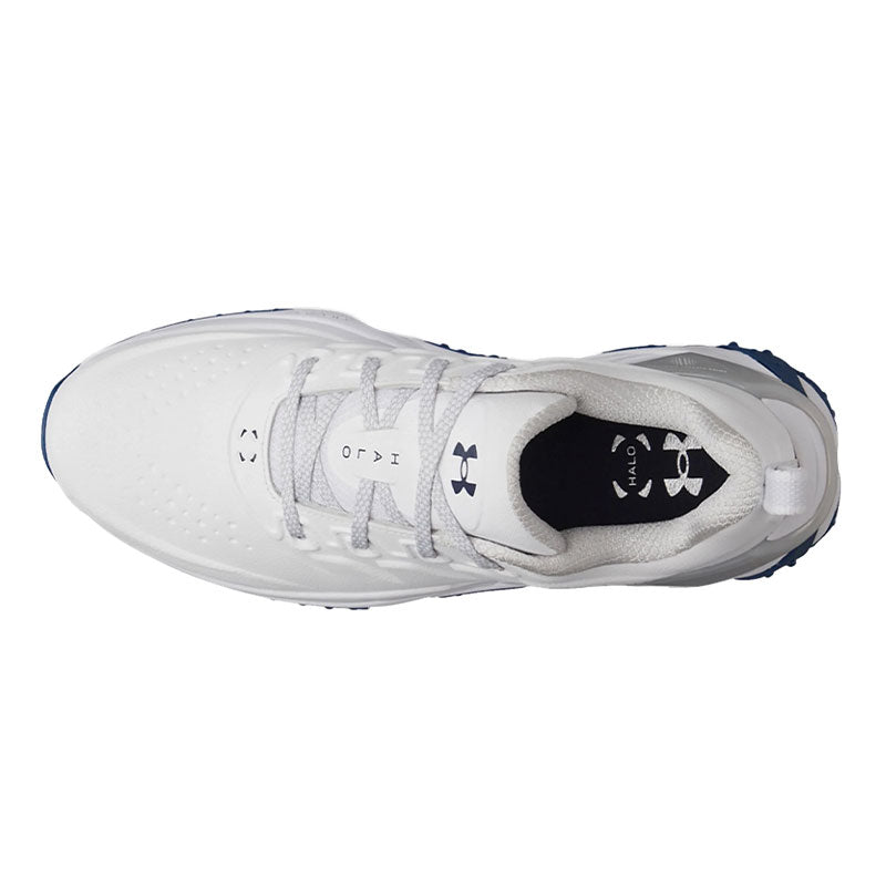 UNDER ARMOUR Halo Tour Men's Spikeless Shoes (White/Silver)