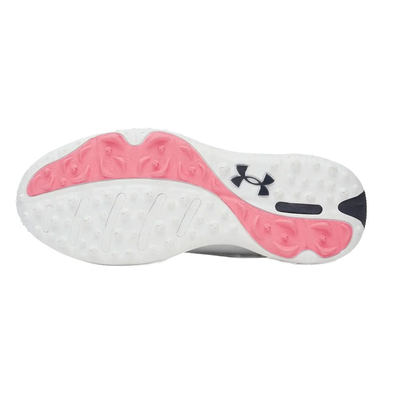 UNDER ARMOUR Drive Fade 2 Women's Spikeless Shoes (White/Silver)