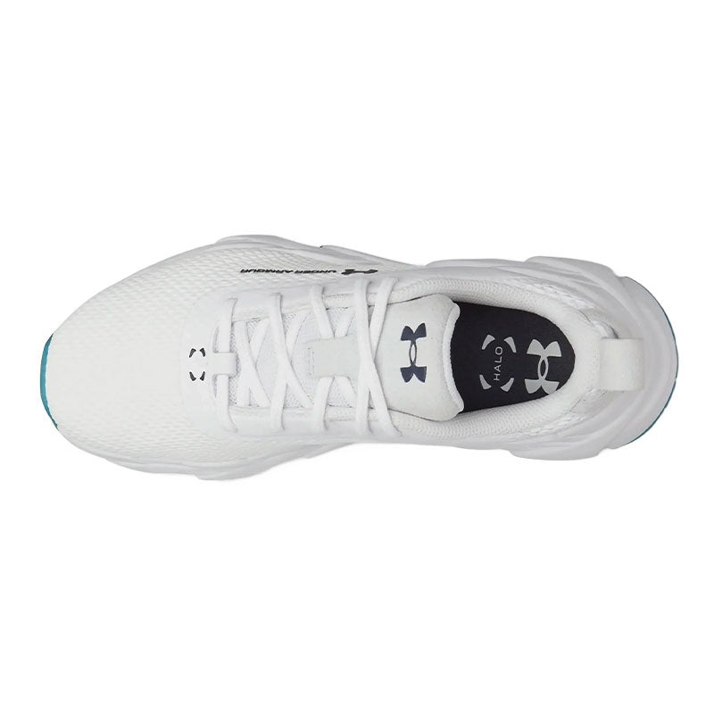 UNDER ARMOUR Halo Hybrid Women's Spikeless Shoes (White/Navy)